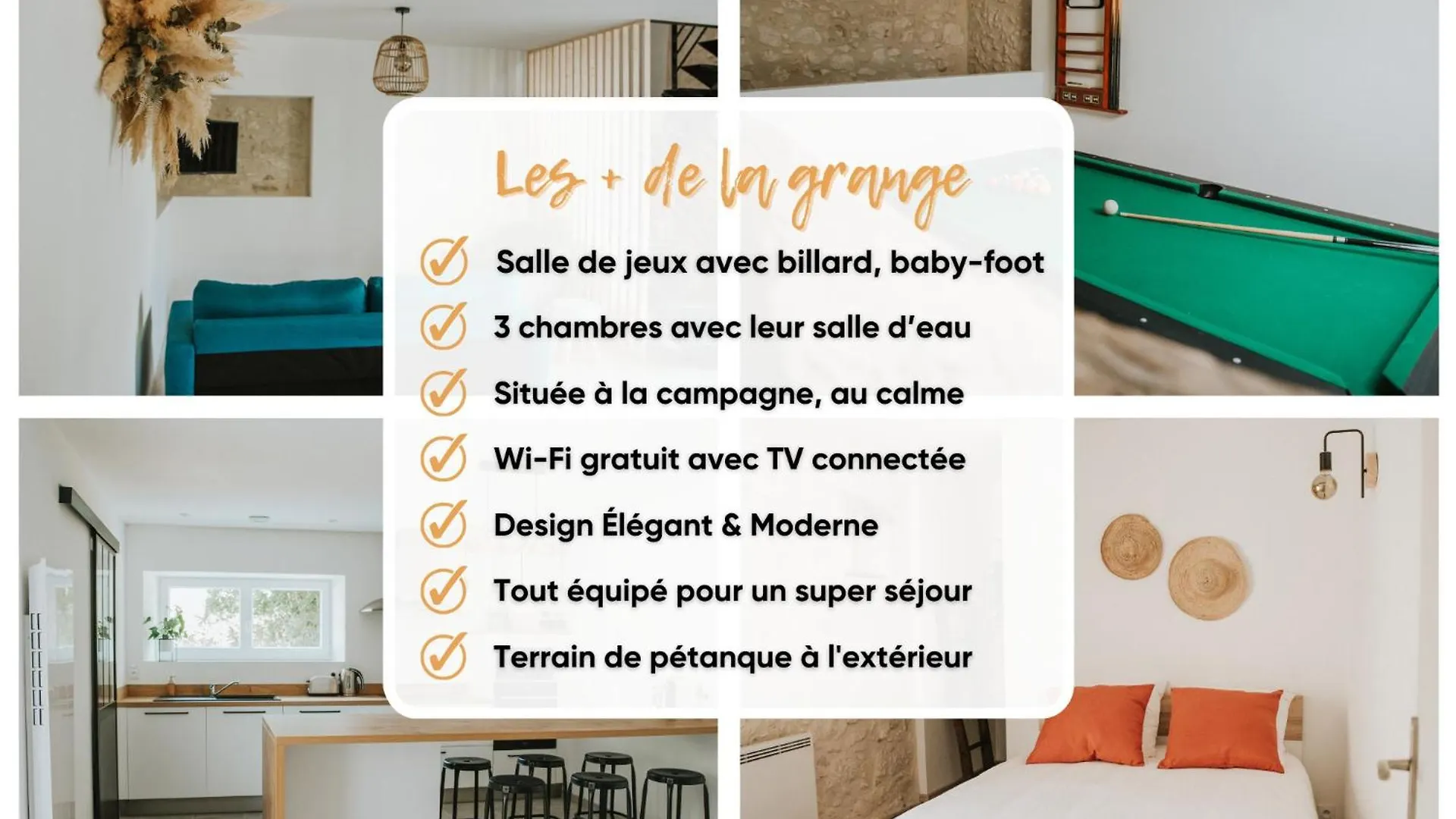 Maison De Campagne Avec Salle De Jeux 6 Personnes Cuq